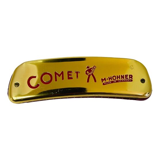 Vintage M. Hohner Comet Harmonica With Case Made In Germany - Picture 9 of 10